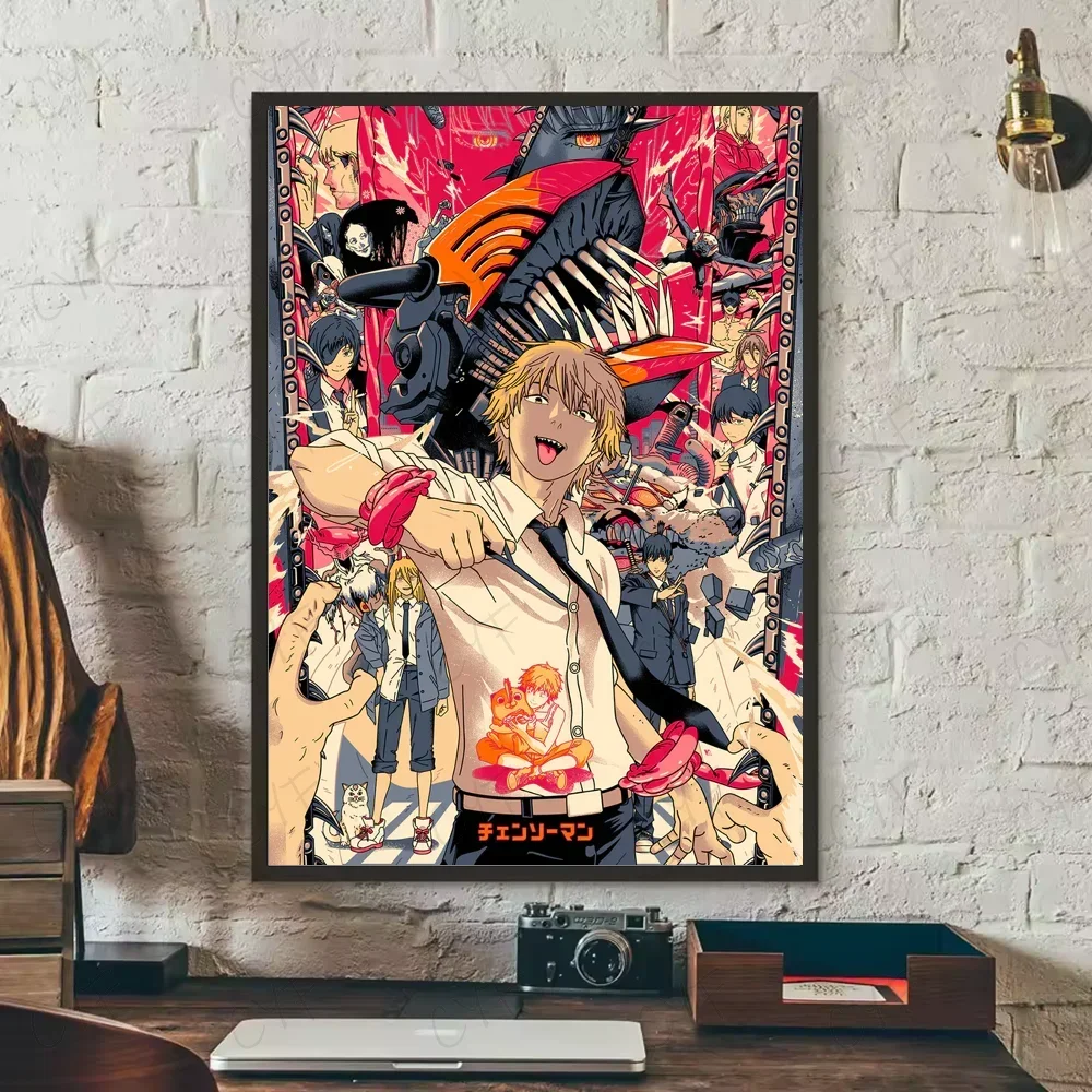 Chainsaw Man Canvas Wall Art Home Décor