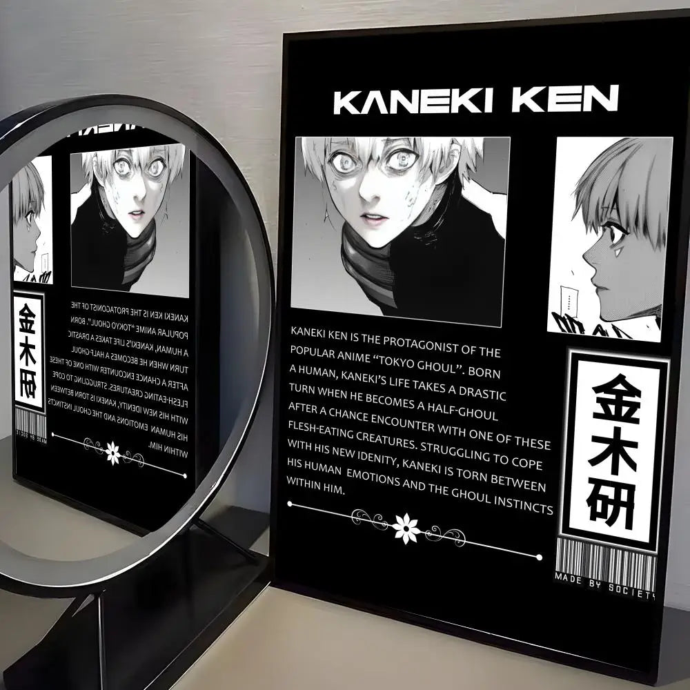 Tokyo Ghoul Canvas Posters