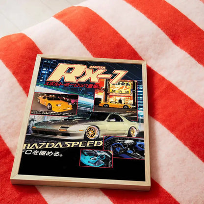 80s GTR Racing Magazine Posters