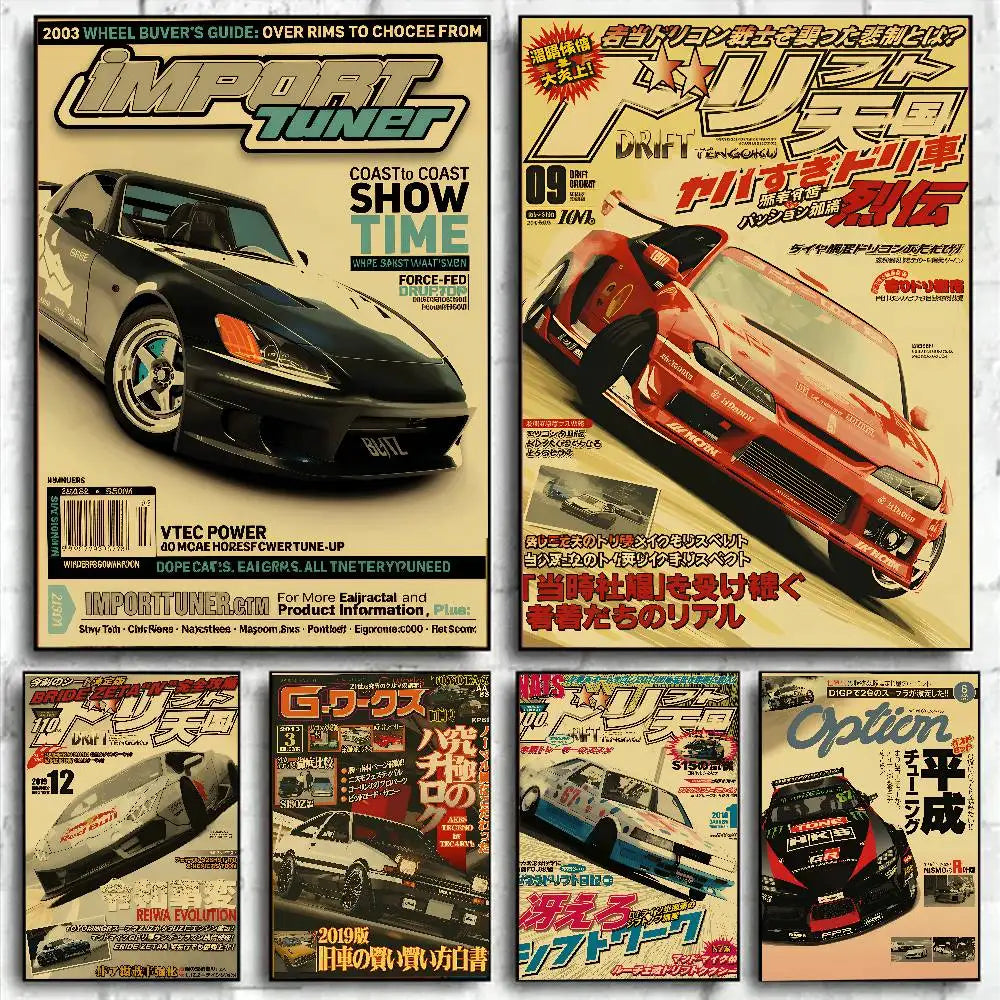 JDM Canvas Wall Art