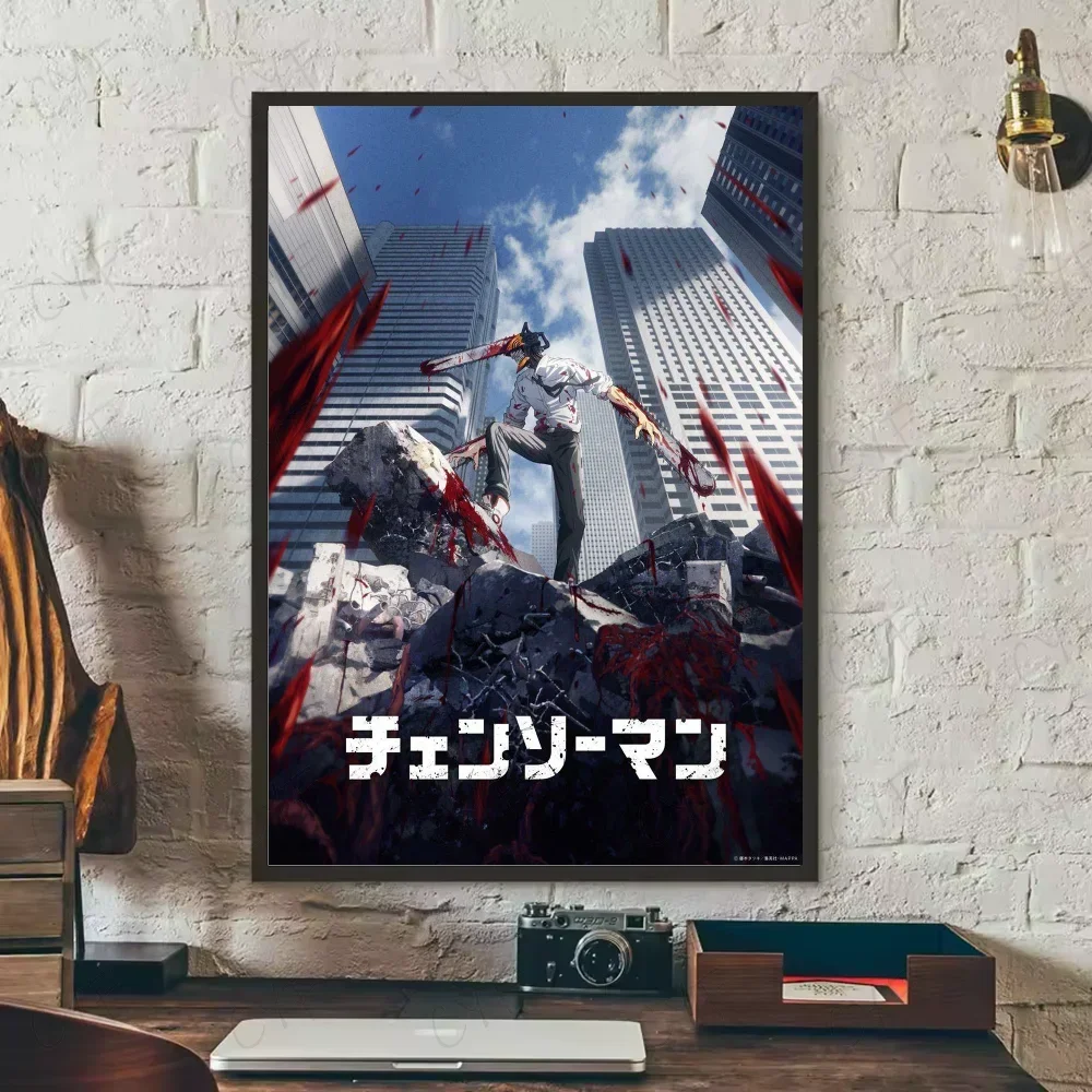 Chainsaw Man Canvas Wall Art Home Décor