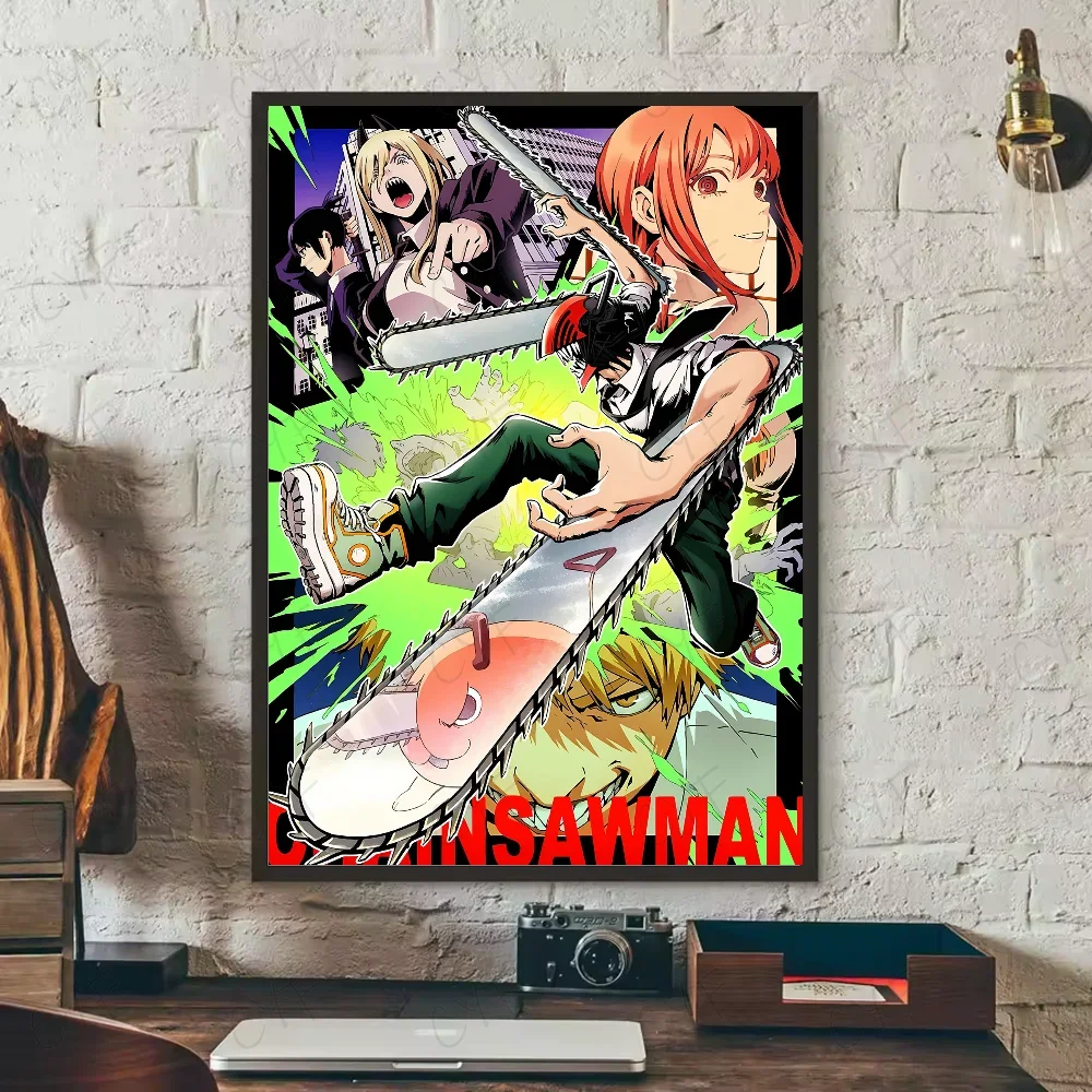 Chainsaw Man Canvas Wall Art Home Décor