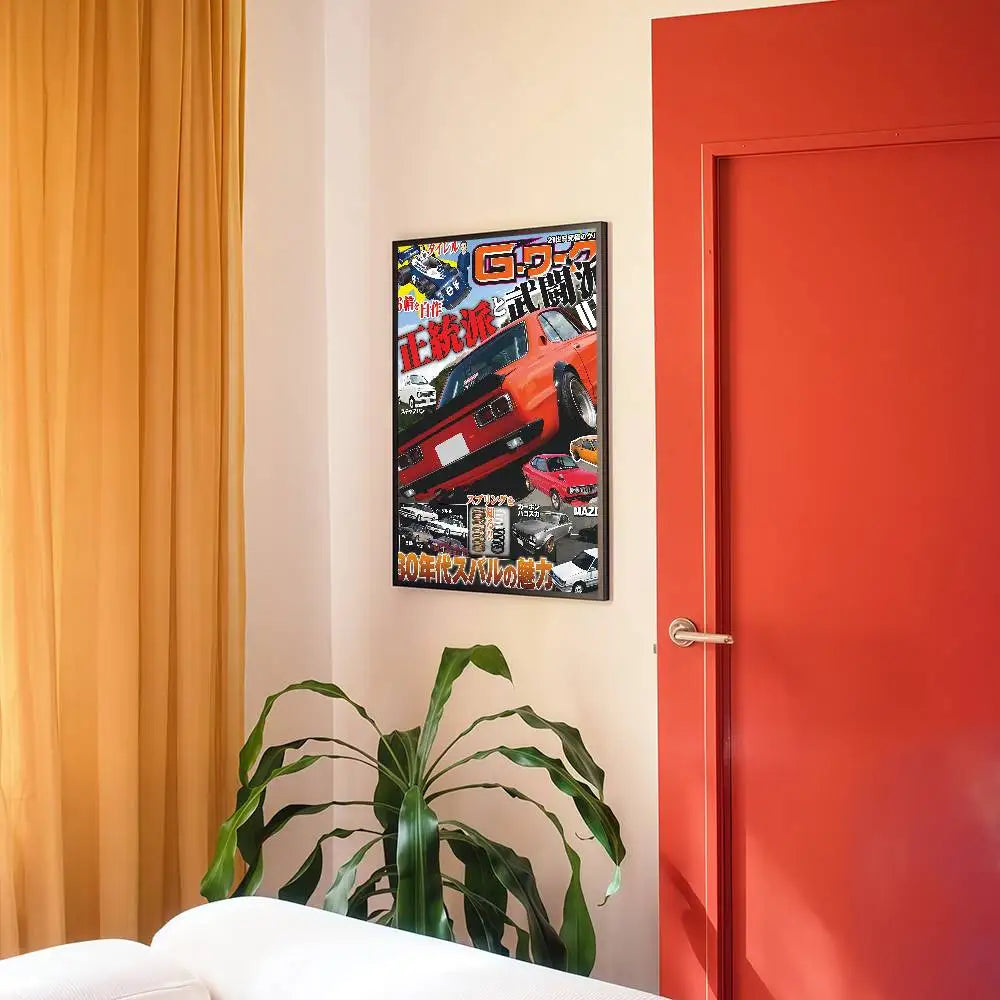 80s GTR Racing Magazine Posters