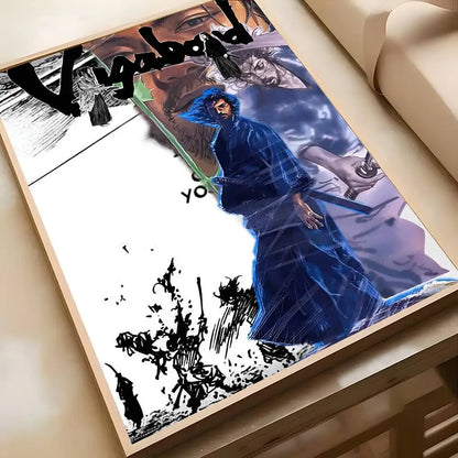 Vagabond Anime Poster Sticker