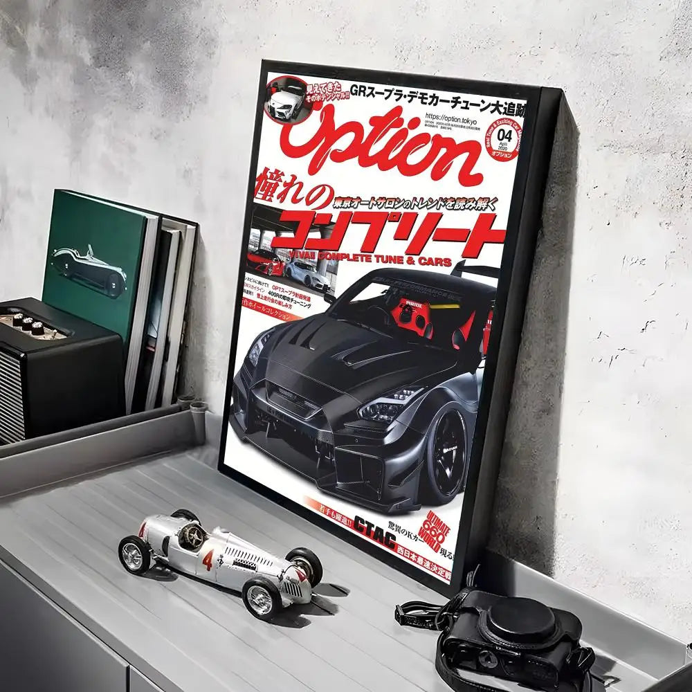 Retro GTR Magazine Posters