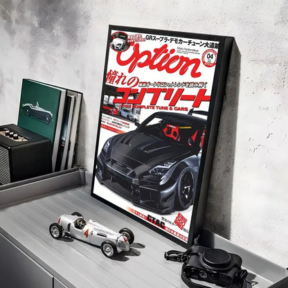 Retro GTR Magazine Posters