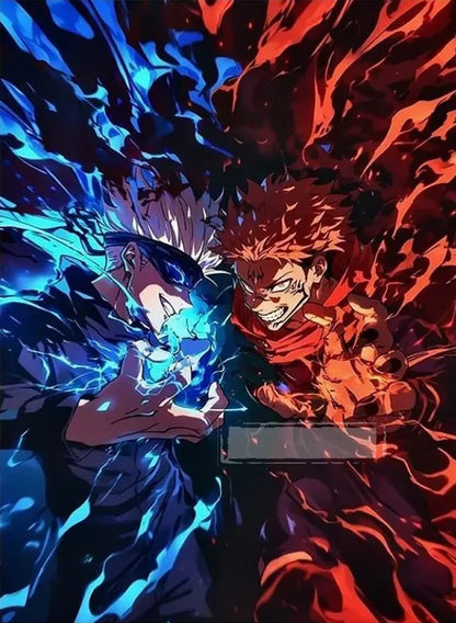 Retro Jujutsu Kaisen Posters