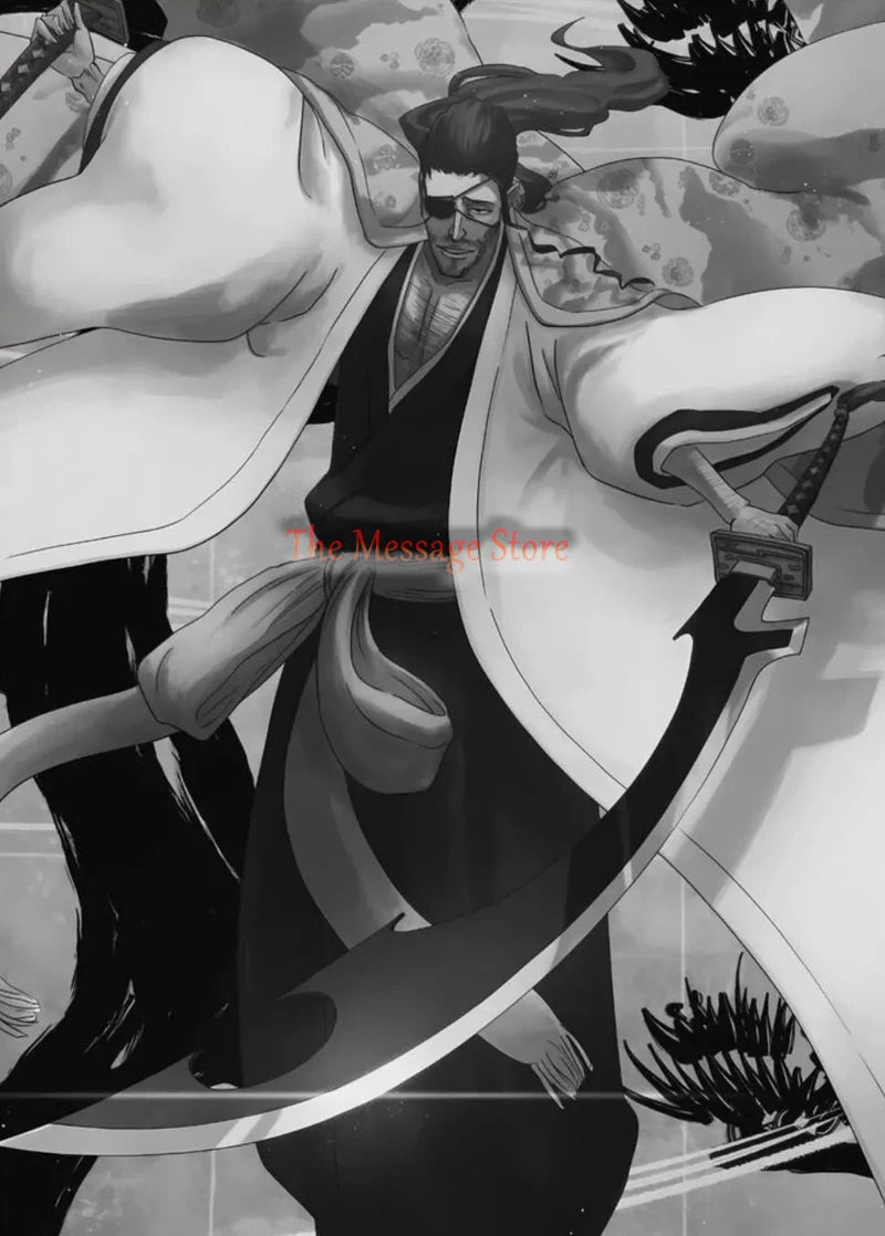 Bleach Black and White Posters