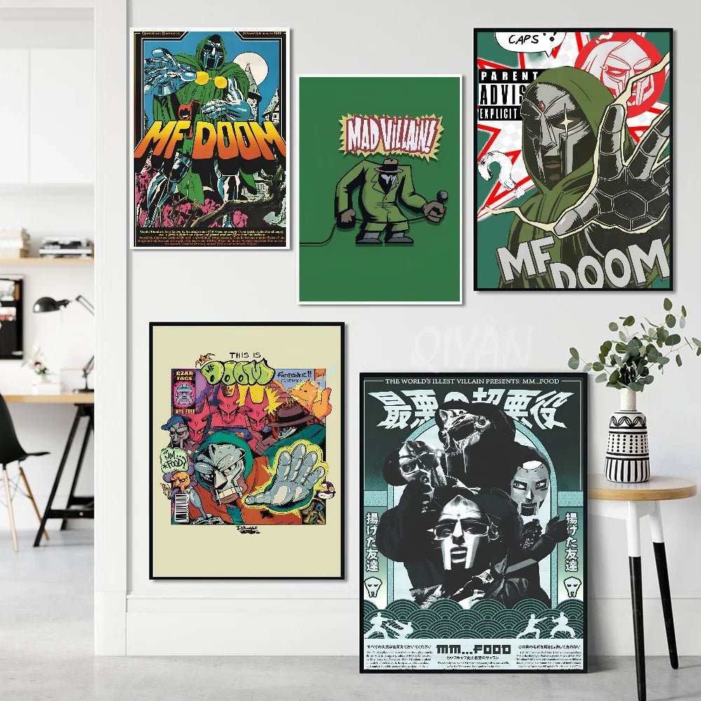 MF DOOM Poster Home Décor