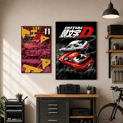 Initial D Drift Posters