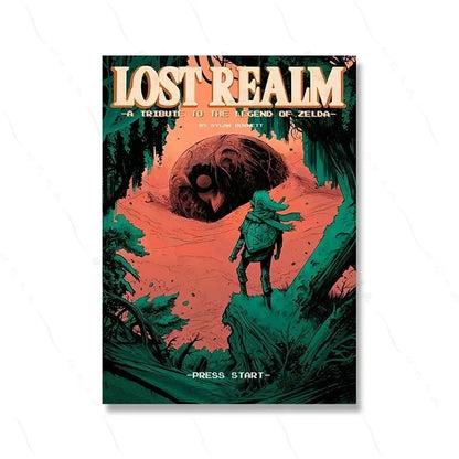 Zelda Landscape Posters