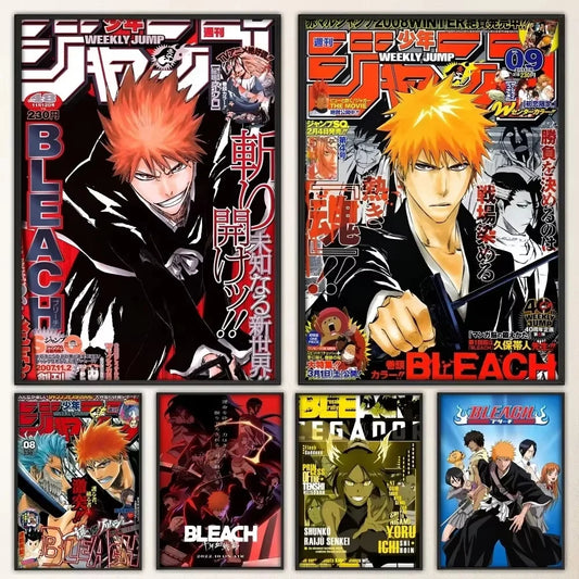 Vintage Bleach Anime Poster