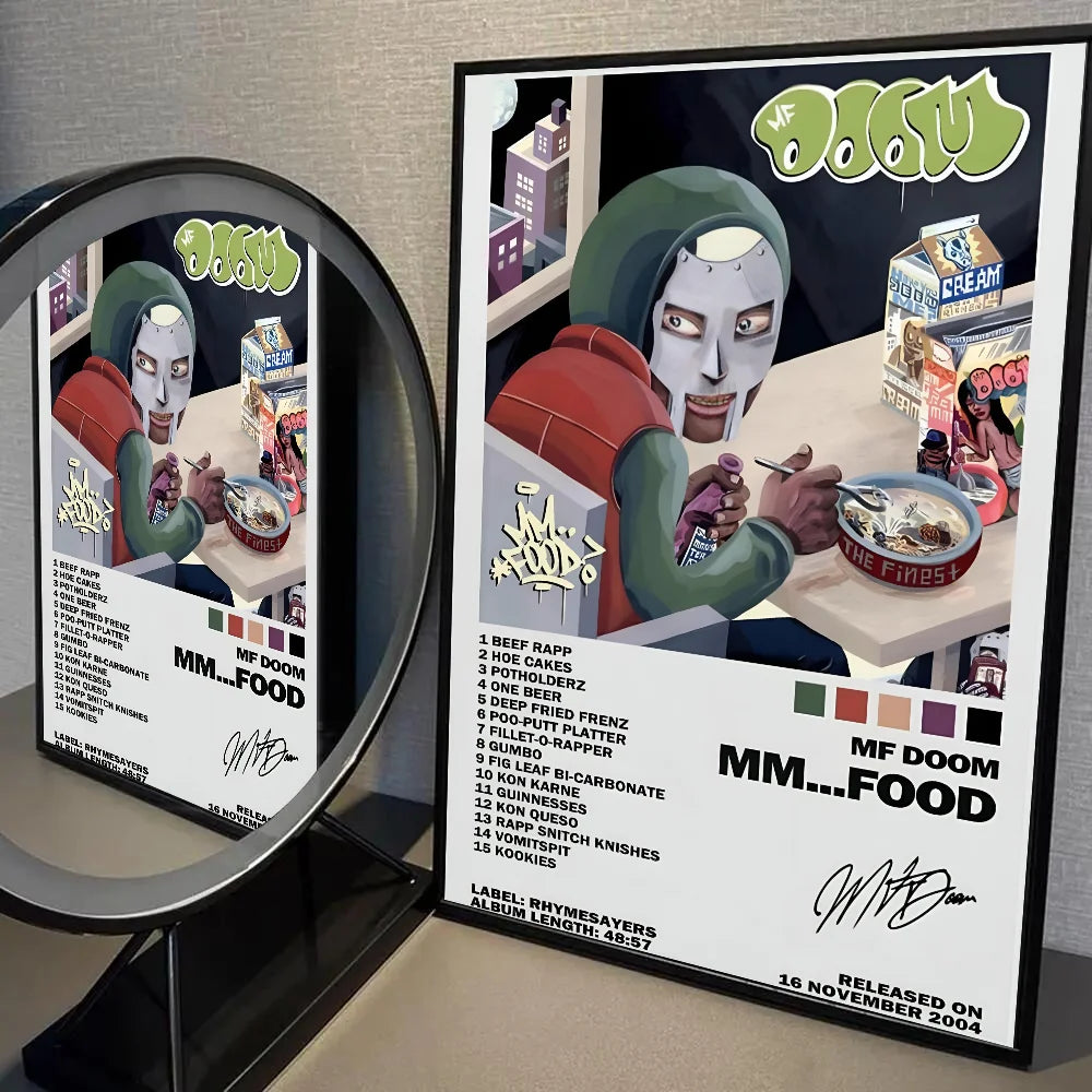 MF DOOM Poster Home Décor