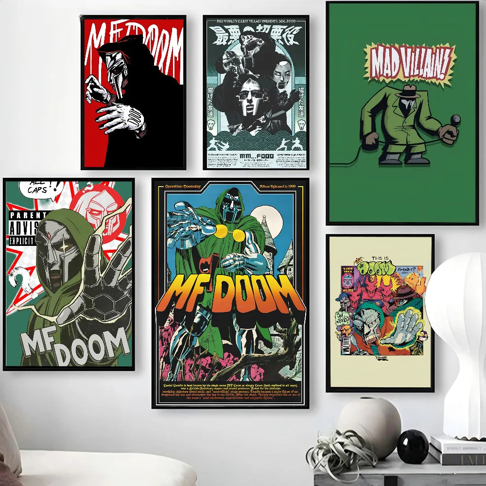 MF DOOM Poster Home Décor