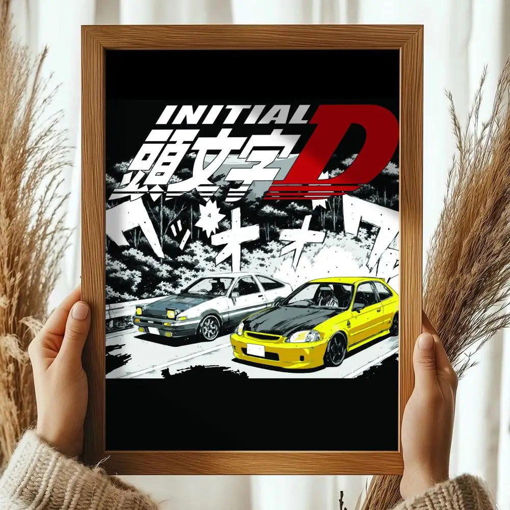 Initial D AE86 Posters