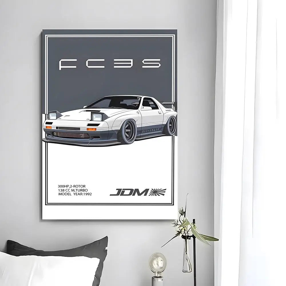 Street Racing JDM Art Posters