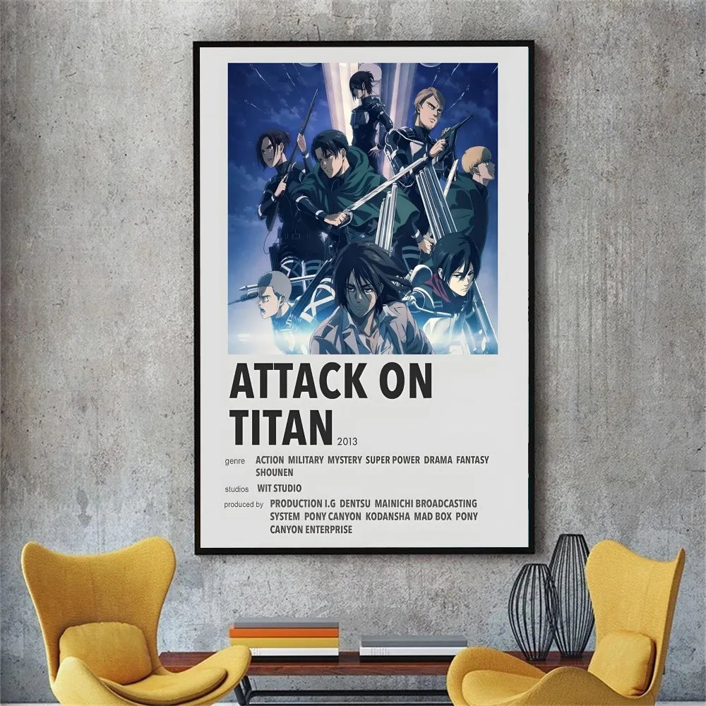 Attack on Titan Anime Poster
