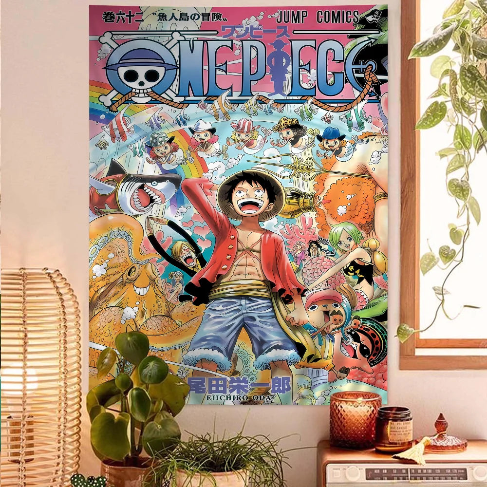One Piece Anime Tapestry
