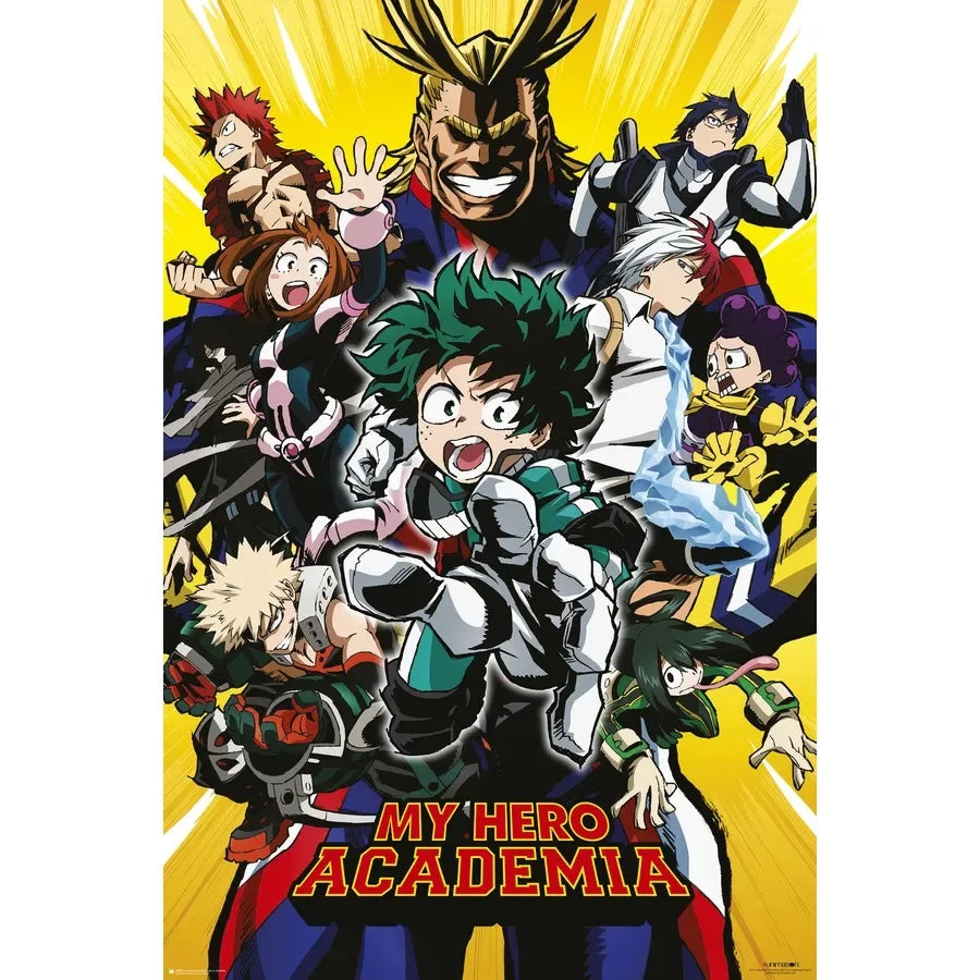 My Hero Academia Poster v4