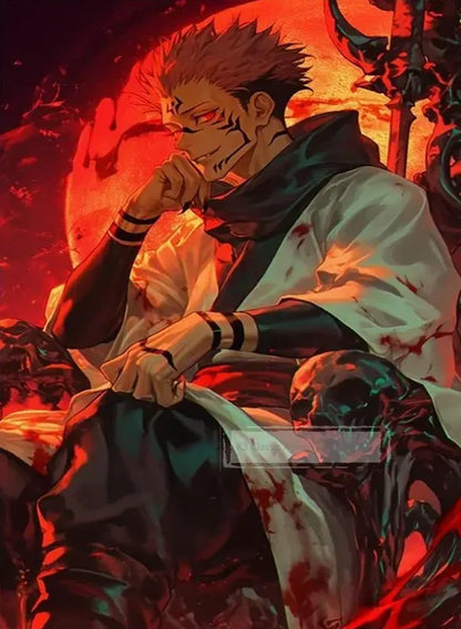 Retro Jujutsu Kaisen Posters