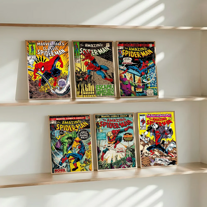 Spider-Man Graffiti Art Posters - Street Style