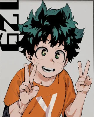 My Hero Academia Anime Retro Posters Room Decor