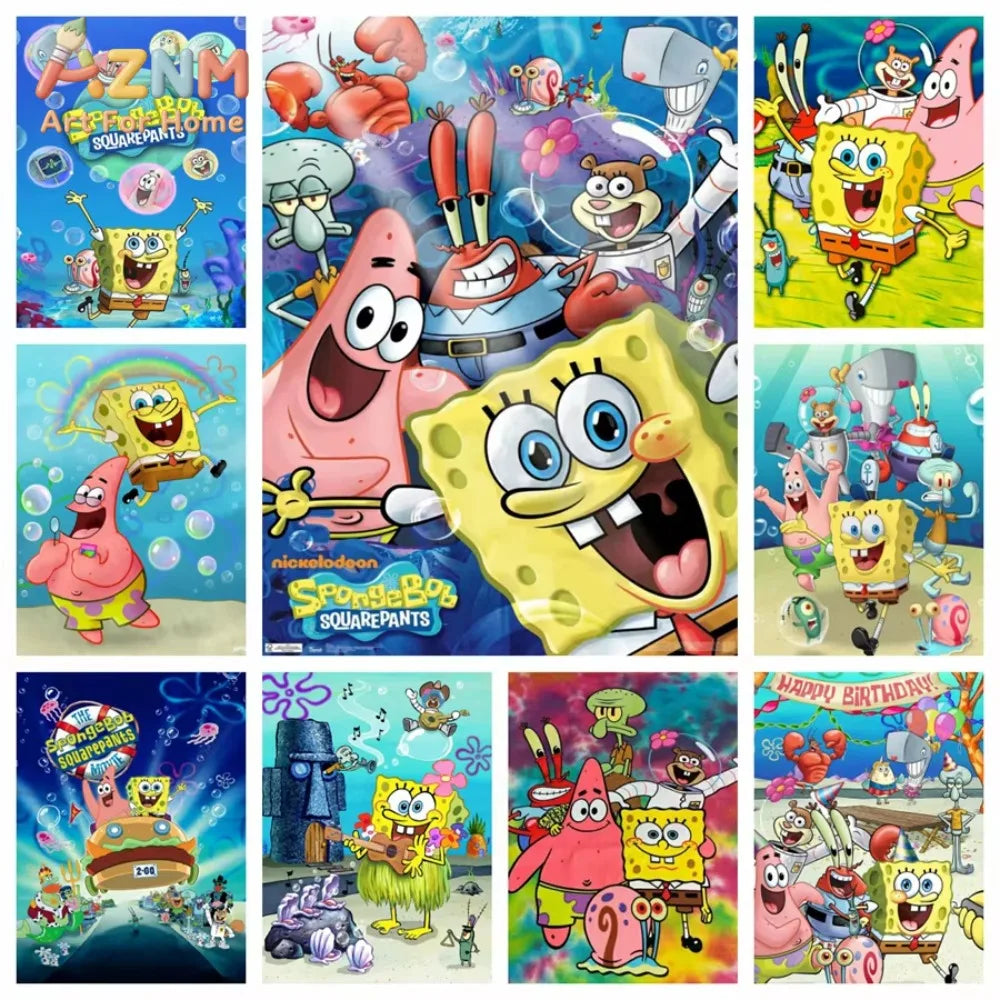 SpongeBob Canvas Posters