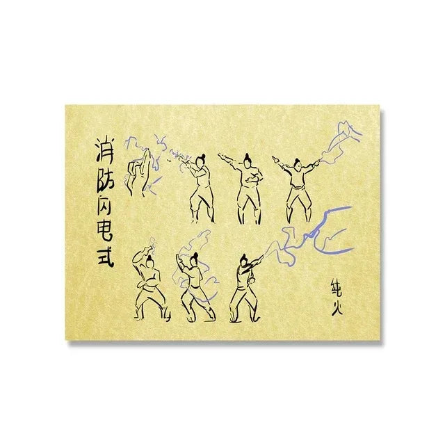 Retro Avatar The Last Airbender Poster