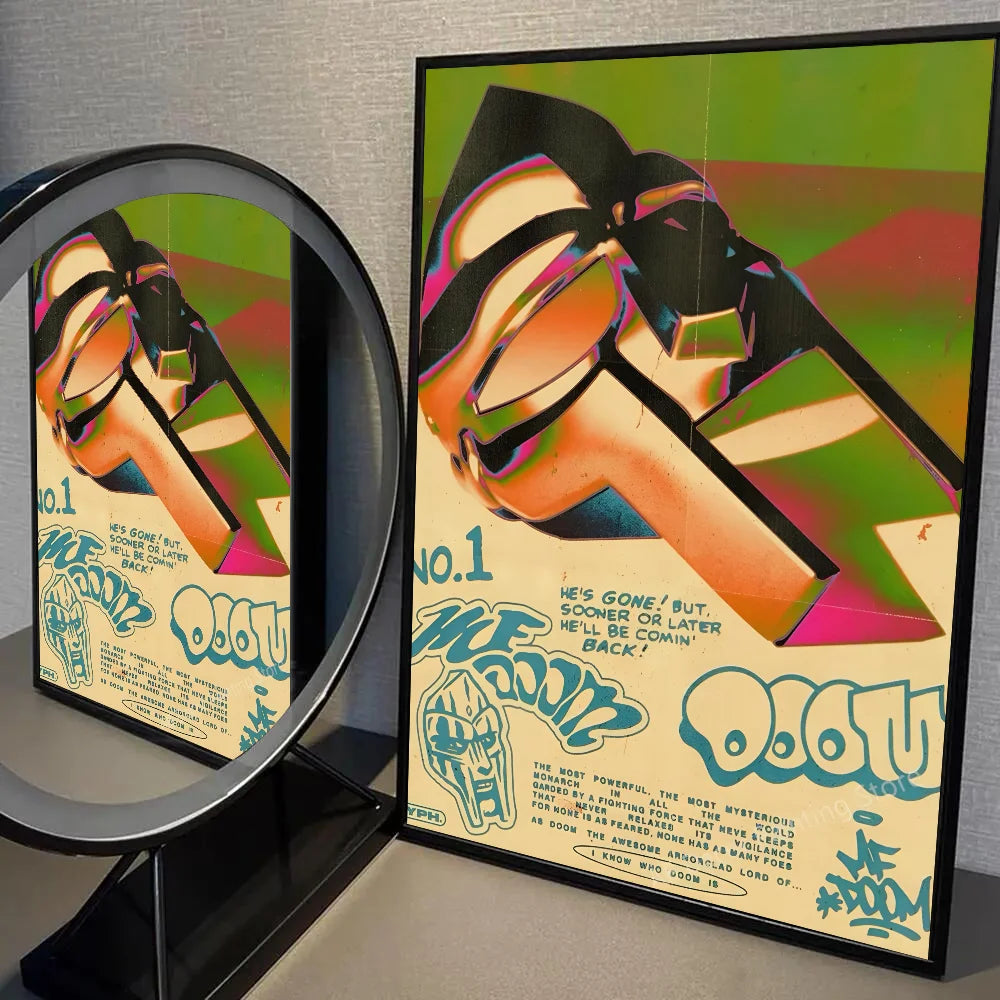 MF DOOM Poster Home Décor