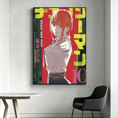 Chainsaw Man HD Art Posters