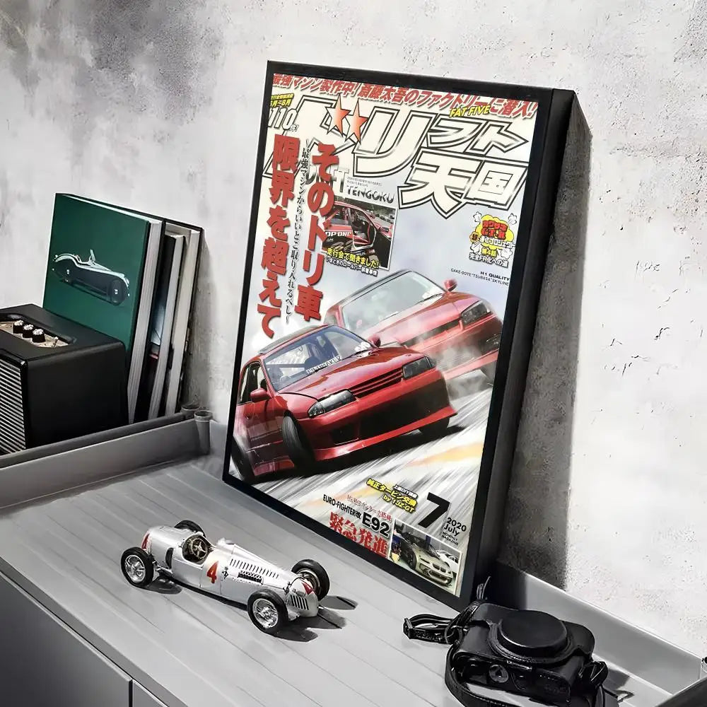 Retro GTR Magazine Posters