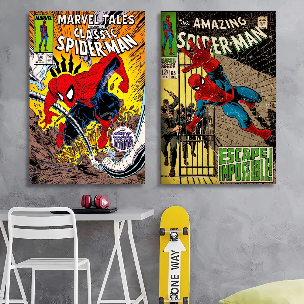 Spiderman Graffiti Art Posters