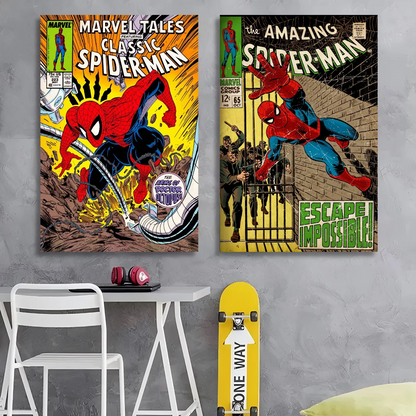 Spiderman Graffiti Art Posters