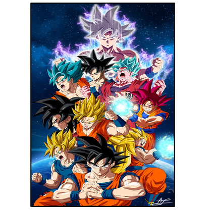 Dragon Ball Z Canvas Posters