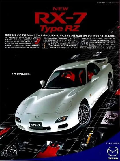 Japanese Cars JDM Racing Magazine Cover Poster V3