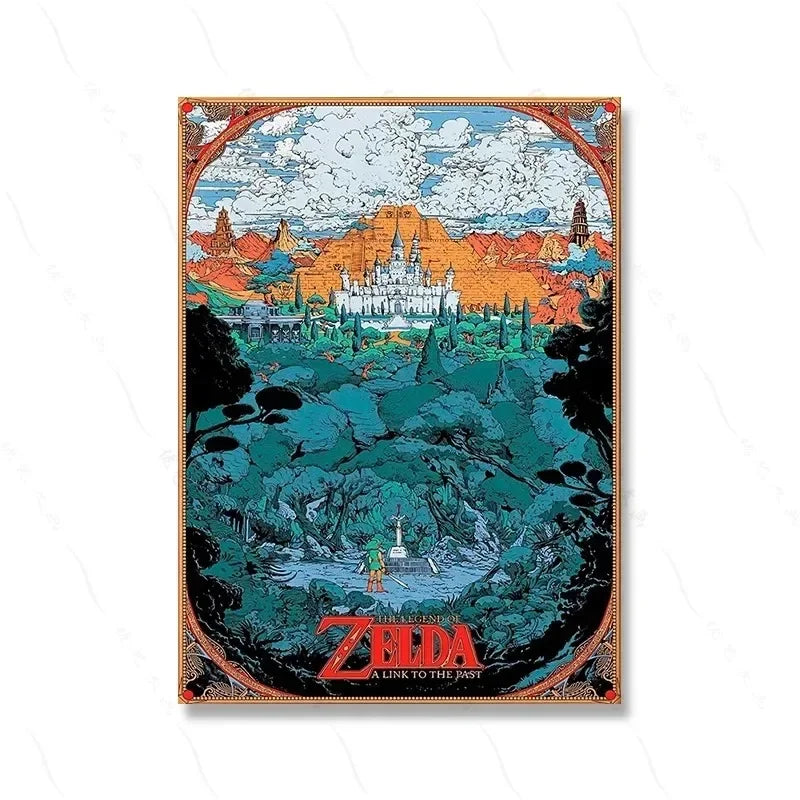 Zelda Landscape Posters