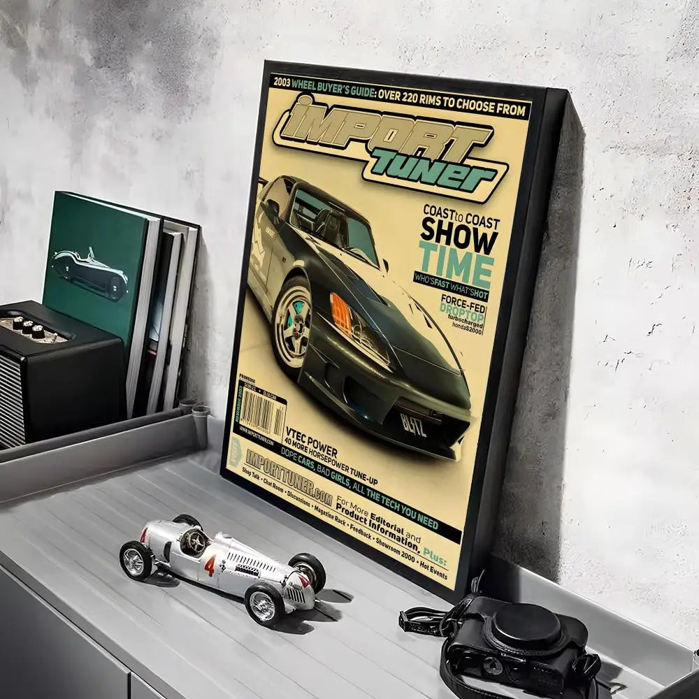 Retro Japanese Car Posters