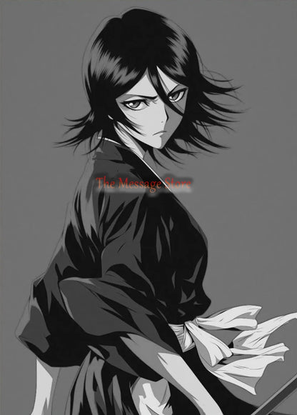 Bleach Black and White Posters
