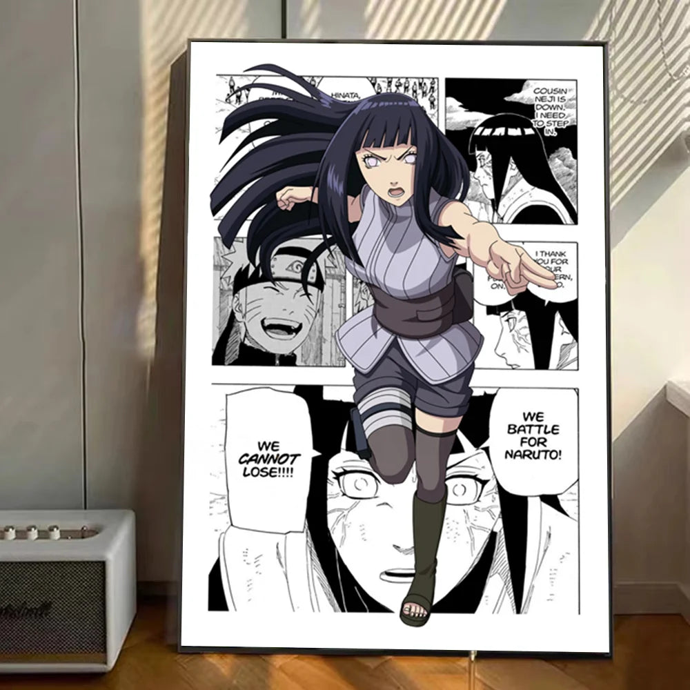 Japanese Naruto Anime Poster Stickers Art Wall