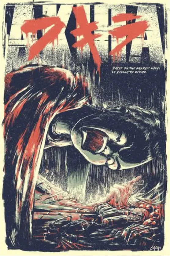 Akira Japanese Anime Poster Movie Poster
