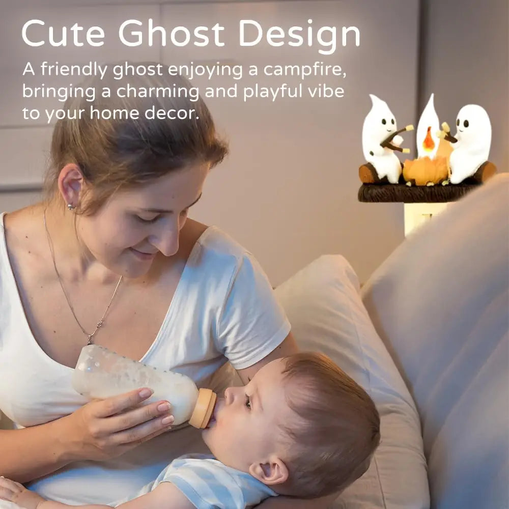 Halloween Ghost Bonfire Night Light