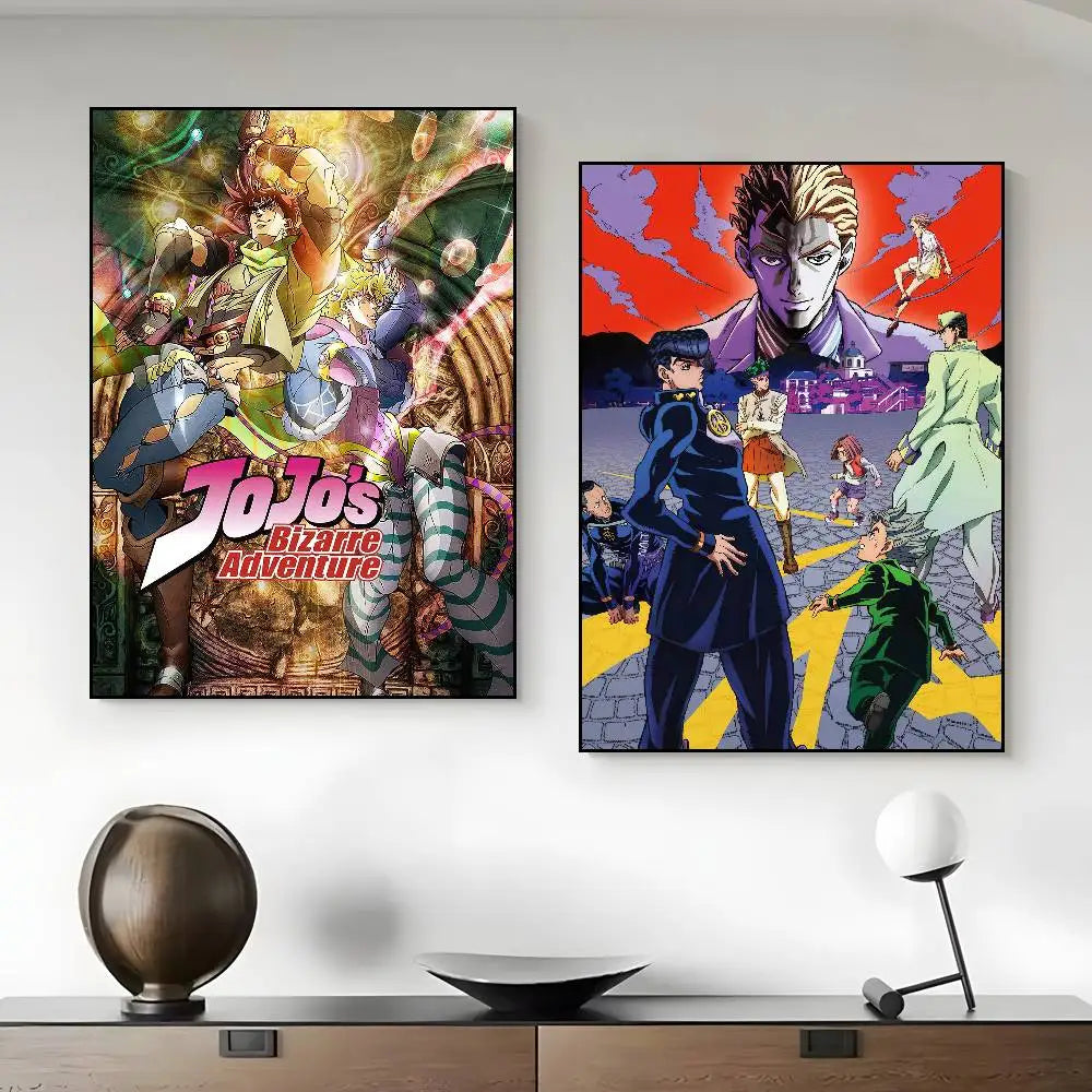 JoJo's Bizarre Adventure Retro Posters