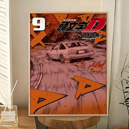 Initial D Drift Posters