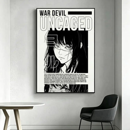 Chainsaw Man HD Art Posters