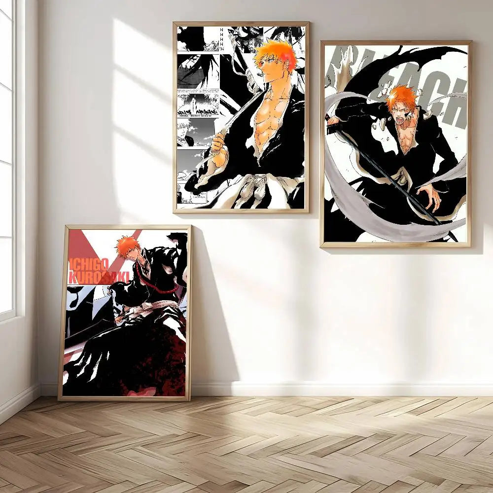 Bleach Anime Wall Sticker Waterproof Paper Art Print