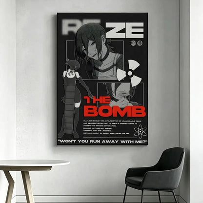 Chainsaw Man HD Art Posters