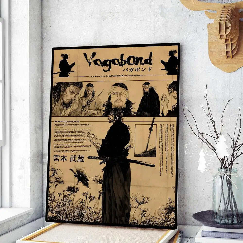Vagabond Musashi Vintage Posters