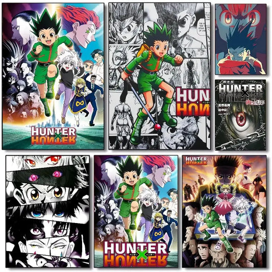 Hunter x Hunter Anime Canvas Wall Poster