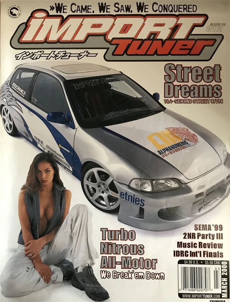80s Japanese Racing Magazine Posters