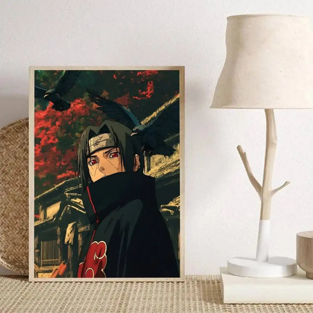 Naruto Itachi Vintage Posters